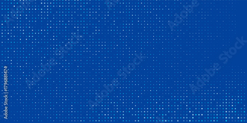 Abstract Dotted Blue Tech Finance Fintech Background Abstract Pixel Pattern Modern Art