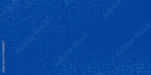 Modern Dotted Blue Tech Finance Fintech Background Abstract Pixel Pattern Art Modern Design