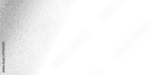 Vector shiny foil or silver metallic pattern. Texture of transparent, matte white and grey frosted glass, blur effect