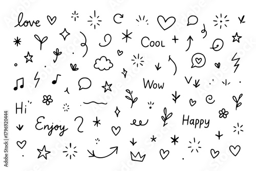 vactor art icon pack set icon bandle banner