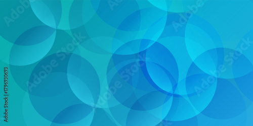 Abstract background with blue circles illustration for your graphic design blue modern art nice  simple