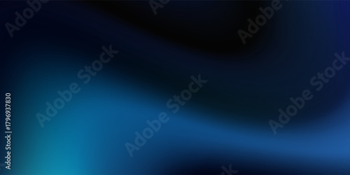Color gradient lights on black background, abstract blue and red grain gradation texture, abstract background vector
