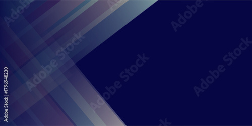 Dark blue gradient background with abstract graphic elements for presentation background and web header design. Suit for business, corporate, institution, party, festive, seminar, and talks.