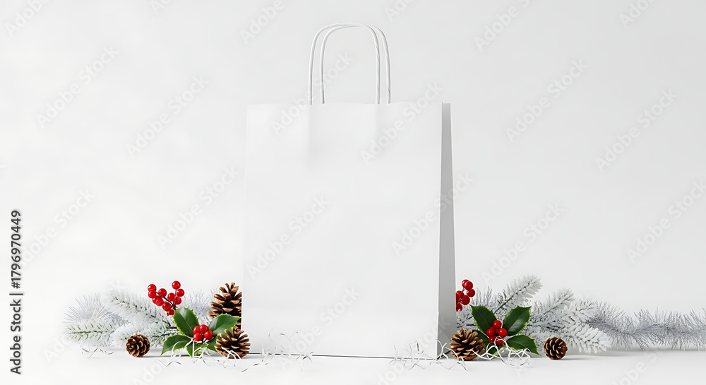 custom made wallpaper toronto digitalwhite gift bag for christmas party