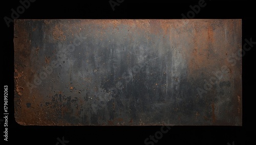 Weathered Sheet Metal Texture, suitable for industrial design backgrounds
