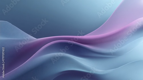 Abstract flowing fabric with gradient colors and soft, wavy textures