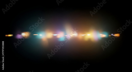 Captivating bokeh light flares creating a dreamy, ethereal atmosphere perfect for highlighting product launches or creating magical visual effects.