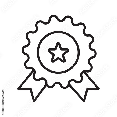 Certificate of achievement award diploma document icon vector graphic design for education concept. Certification Outline Style Icon. Finance Money Seo Outline Icon. website security certificate icon.