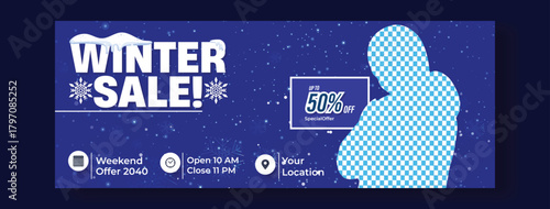 Winter Sale Social Media Post & Story Template Set.
Up to 50% Off Seasonal Shopping Promotion Designs.
Modern Winter Fashion and Clothing Sale Banner Bundle.
E-commerce and Retail Big Discount Ad.