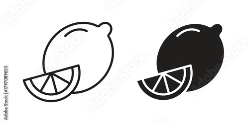 Citrus icon for your website design, logo, app, UI. EPS10