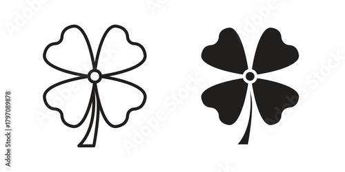 Clover icon for your website design, logo, app, UI. EPS10
