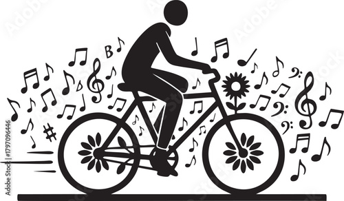 Isolated a kind of winding path or trail vector silhouette meandering through landscape for hiking journeys and natural explorations