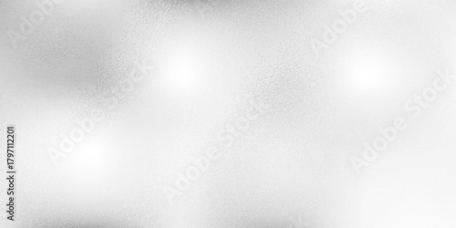 Vector shiny foil or silver metallic pattern. Texture of transparent, matte white and grey frosted glass, blur effect