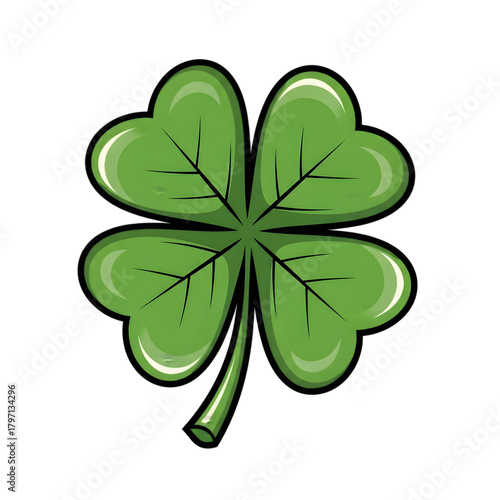 Lucky Four-Leaf Clover