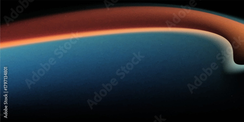 Vibrant rainbow, orange blue teal white psychedelic grainy gradient color flow wave on black background, music cover dance party poster design.