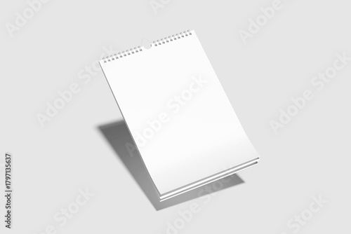 Blank Wall Calendar Mockup