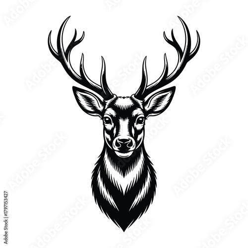 deer head silhouette