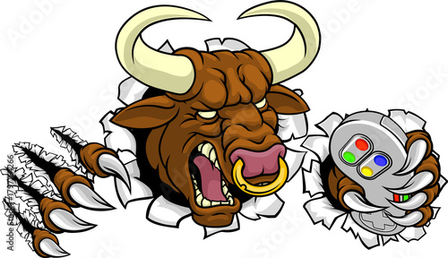 Bull Minotaur Longhorn Cow ...