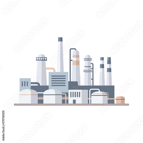 Modern Factory Buildings