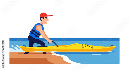 Kayak Adventure: Exploring The Water And Enjoying The Open Sea With Recreational Sports