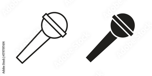 Concert icon doodle set. editable outline stroke vector eps
