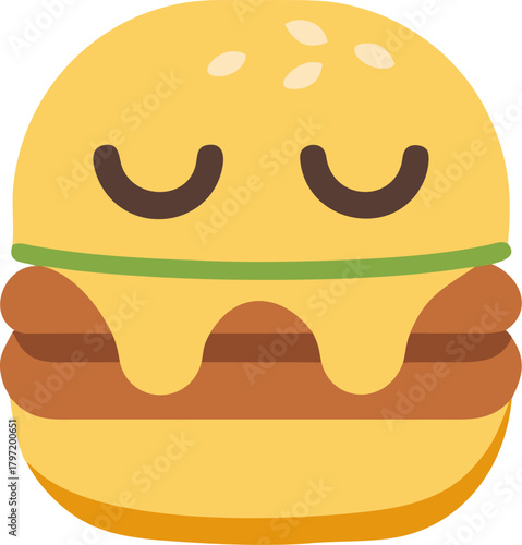 illustration of a sandwich