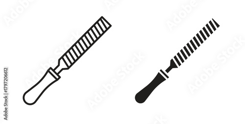 Chisel icon isolated vector Illustration. Vector pictogram for web and app