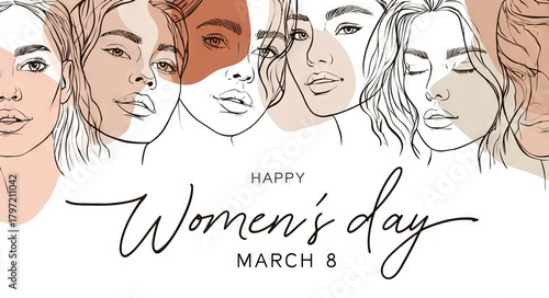 Celebrating Happy International Women's Day with Unity in Diversity among Women on March 8th
