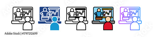 Online Classroom multiple icon