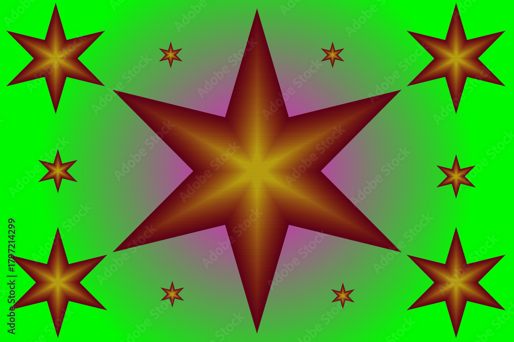 Fototapeta premium Radiant Gradient Starburst Pattern