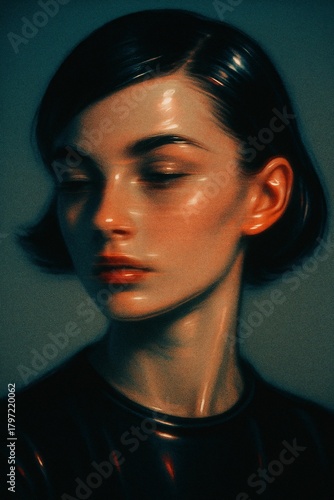 Ethereal Halftone Glow