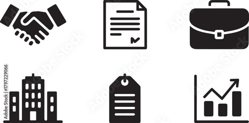 Business icons collection