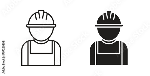 Civil Engineer icon for web and app. vector illustration eps