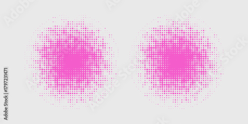 Light Pink vector template with circles. Illustration with set of shining colorful abstract circles. Design for posters, banners.