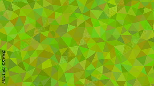 Photos A vibrant mosaic of verdant triangles creates a captivating geometric pattern, e