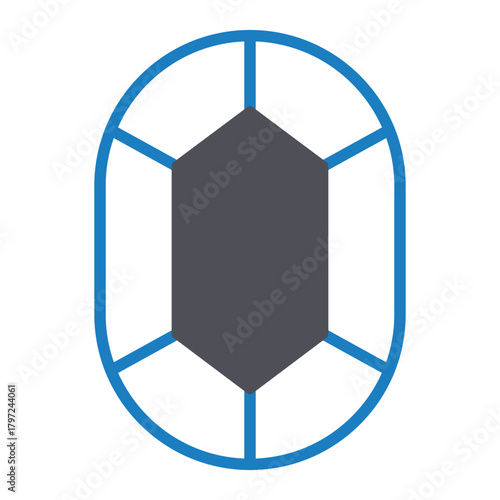 Diamond Vector Icon which can easily modify or edit