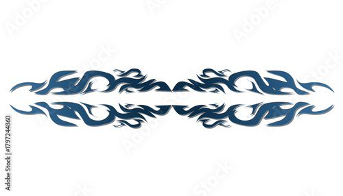 Minimalist black horizontal bar element on a clean white background.