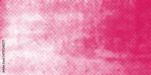 red-white gradient halftone dots background. Pop art in vector illustration for your creative design