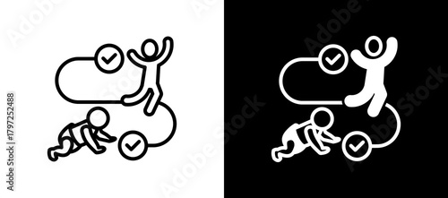 Parenting Journey linemixed icon