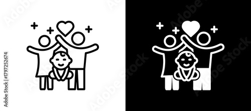 Parenting Joy linemixed icon