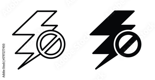 Camera flash off icon