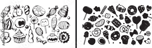  donut clipart, pastry illustration, sweet dessert art, bakery vector, glazed donut design, donut pattern, sugar sweets clipart, bakery logo, dessert drawing, donut icons