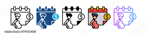 Maternity Benefits multiple icon