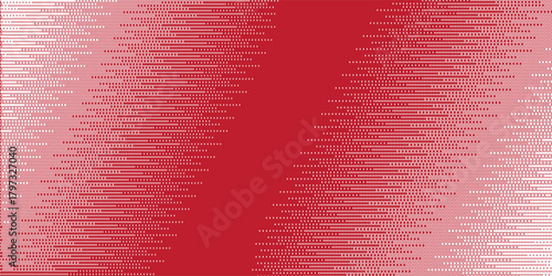 Pixelated bitmap gradient texture. Retro pixel art, green dither pattern red modern