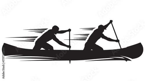 Powerful fishing trawler navigates ocean waves, a classic silhouette of maritime industry and nautical adventure, ideal for illustrating seafood sourcing and coastal lifestyles