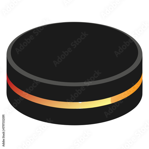 Conceptual Tech Disk with Energy Band