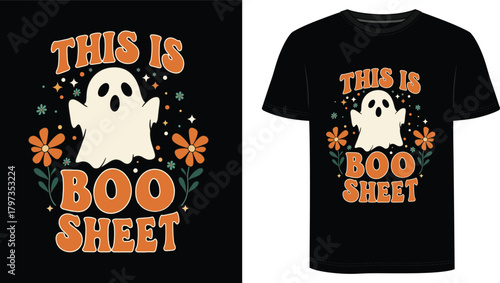 This Is Boo Sheet T Shirt Design