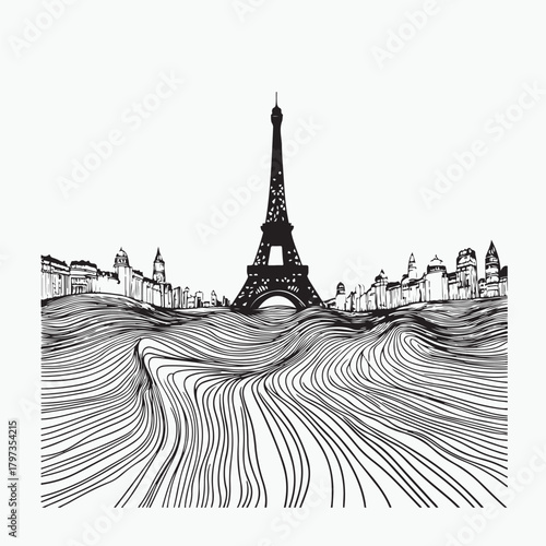 view of the city of Paris