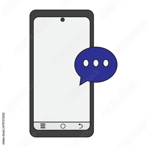 mobile phone communicating and digital messaging technology