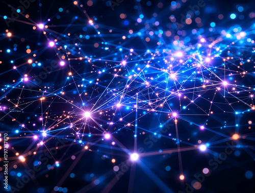 Wallpaper Mural abstract blue background Torontodigital.ca